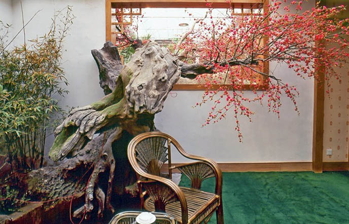 仿真古樹