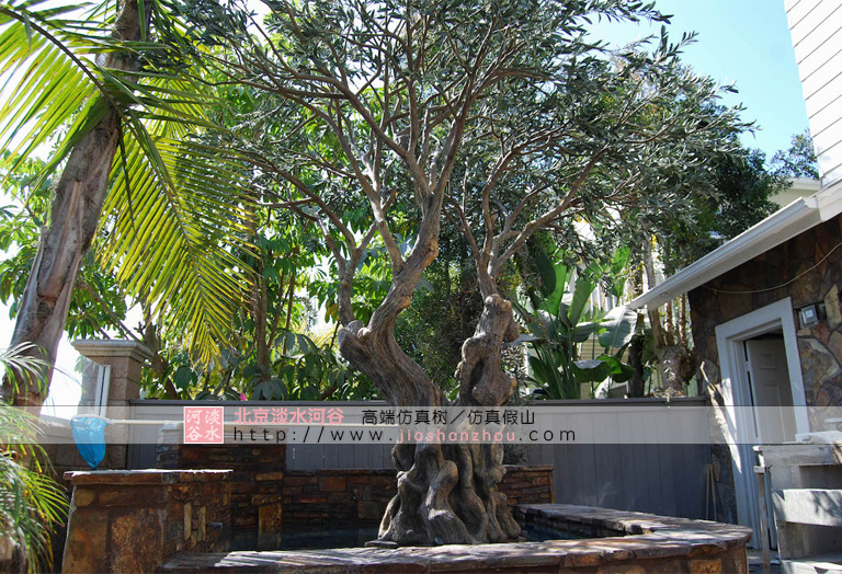混凝土仿真樹(shù)