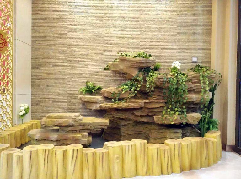 室內(nèi)假山景觀(guān)圖片大全