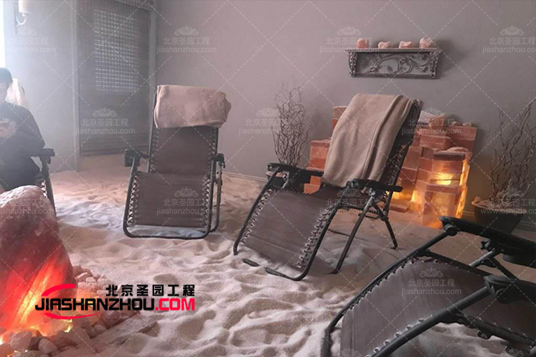 洞穴主題鹽療別墅